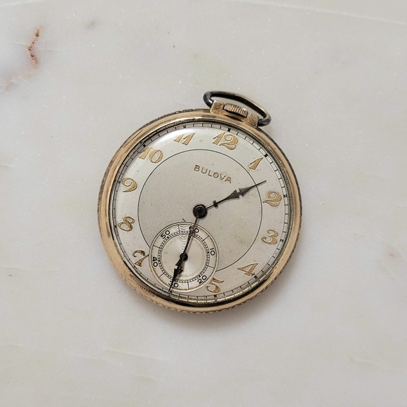 Antique Bulova Pocketwatch - Picture 6 of 7